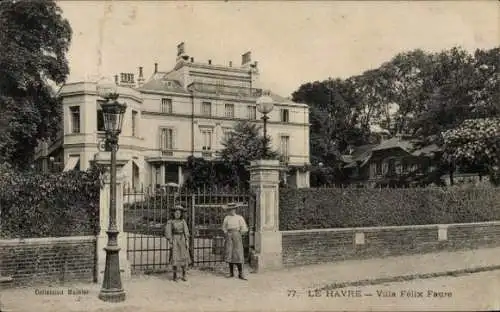 Ak Le Havre Seine Maritime, Villa Felix Faure