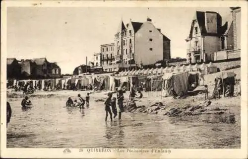 Ak Quiberon Morbihan, Perissoires für Kinder