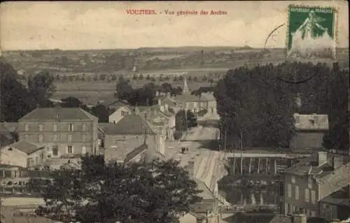 Ak Vouziers Ardennen, Gesamtansicht von Arches