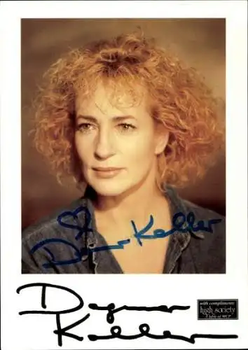 Ak Sängerin Dagmar Koller, Autogramm