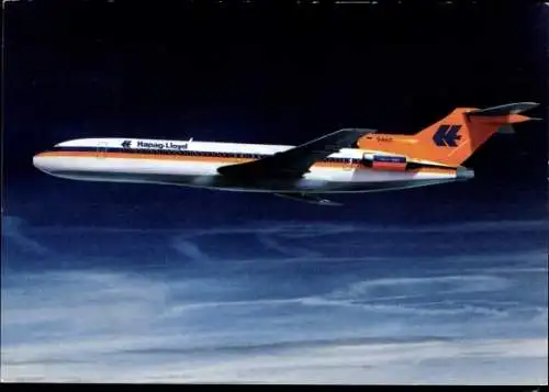 Ak Passagierflugzeug Boeing 727 200 Jet der Hapag Lloyd