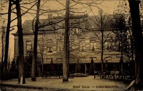 Ak Breda Nordbrabant Niederlande, Lieschbosch, Hotel Burck