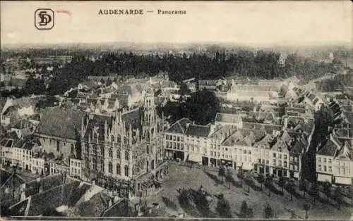 Ak Oudenaarde Audenarde Ostflandern, Panorama