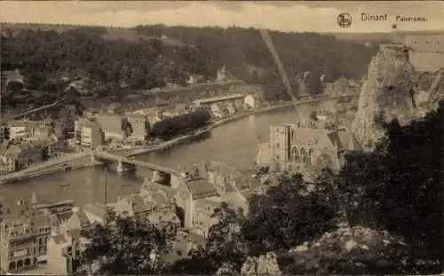 Ak Dinant Wallonien Namur, Panorama