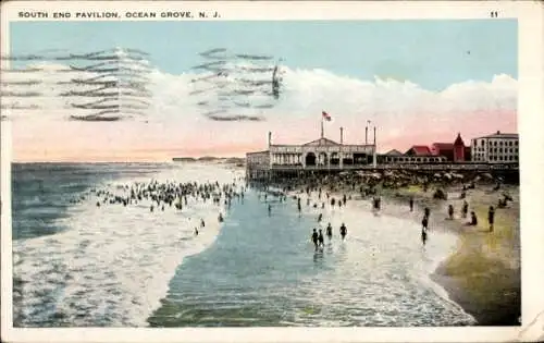 Ak Ocean Grove, New Jersey, USA, South End Pavilion