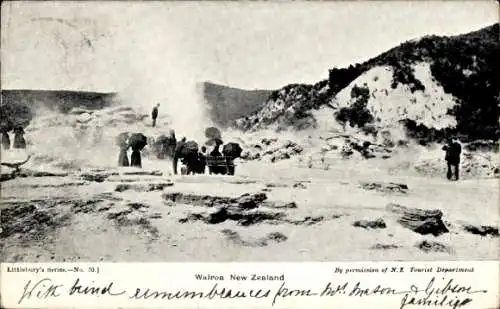 Ak Wairoa Neuseeland, Geysir