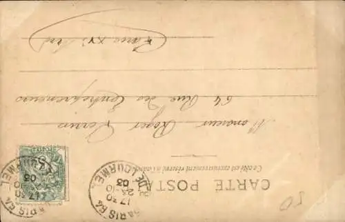 Ak Frau im Nacktanzug als Plastik