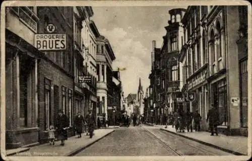 Ak Viersen in Nordrhein Westfalen, Hauptstraße, Drogerie Baues