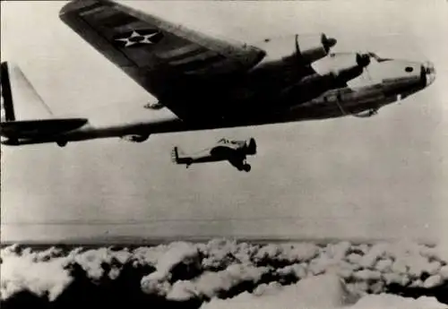 Ak Amerikanisches Militärflugzeug, Boeing B-17 Flying Fortress