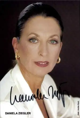 Ak Schauspielerin Daniela Ziegler, Portrait, Autogramm