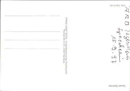 Ak Tagesschausprecherin Susan Stahnke, Portrait, Autogramm