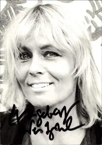 Ak Schauspielerin Ingeborg Westphal, Portrait, Autogramm