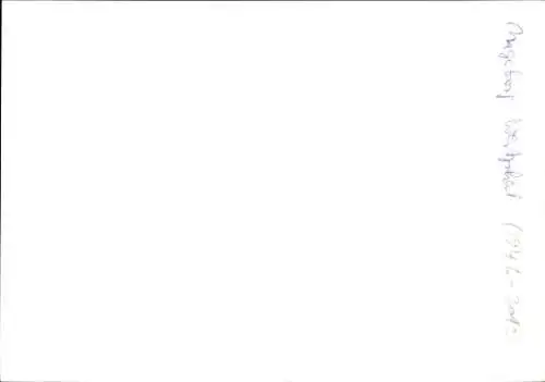 Ak Schauspielerin Ingeborg Westphal, Portrait, Autogramm