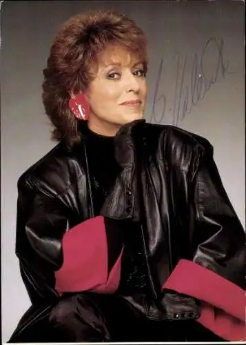 Ak Schauspielerin und Sängerin Caterina Valente, Portrait, Autogramm