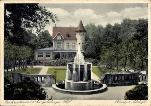 Ak Ohligs Solingen Bergisches Land, Parkrestaurant Engelsberger Hof