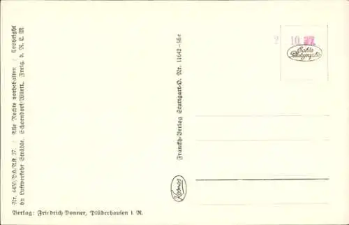 Ak Plüderhausen in Baden Württemberg, Fliegeraufnahme