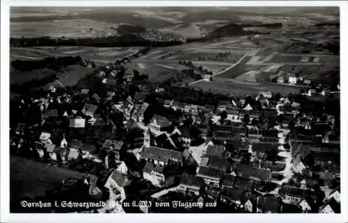 Ak Dornhan im Schwarzwald, Fliegeraufnahme