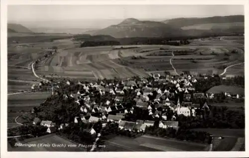 Ak Böhringen Römerstein in der Schwäbischen Alb, Fliegeraufnahme