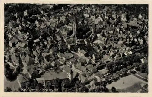 Ak Kaufbeuren an der Wertach in Schwaben, Fliegeraufnahme