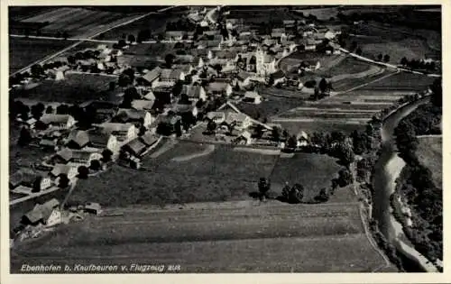 Ak Ebenhofen Biessenhofen im Ostallgäu, Fliegeraufnahme
