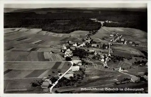 Ak Besenfeld Seewald im Schwarzwald, Fliegeraufnahme