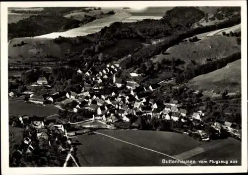 Ak Buttenhausen Münsingen in Württemberg, Fliegeraufnahme