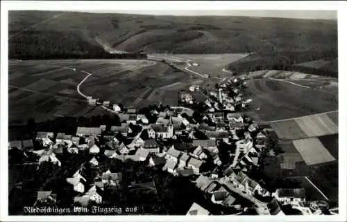 Ak Riedöschingen Blumberg am Schwarzwald, Fliegeraufnahme