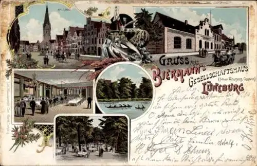 Litho Lüneburg, Biermanns Gesellschaftshaus, Am Sand