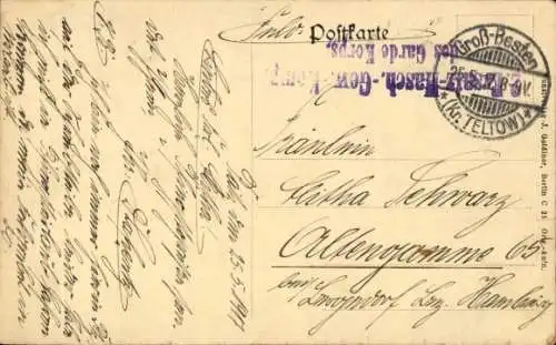 Ak Pätz Bestensee in Brandenburg, Restaurant Siegeskranz