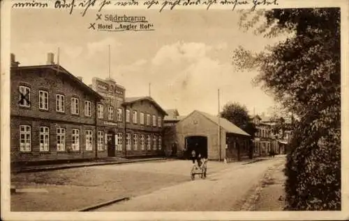 Ak Süderbrarup in Angeln, Hotel Angler Hof