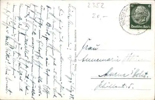 Ak Bordesholm in Holstein, Gauschulungsburg