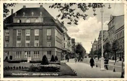 Ak Neumünster in Holstein, Martin-Martens-Platz