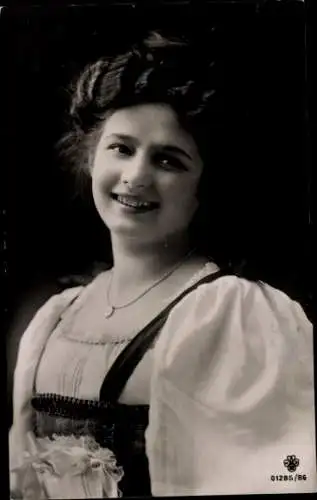 Ak Portrait einer Frau