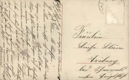 Ak Portrait einer Frau