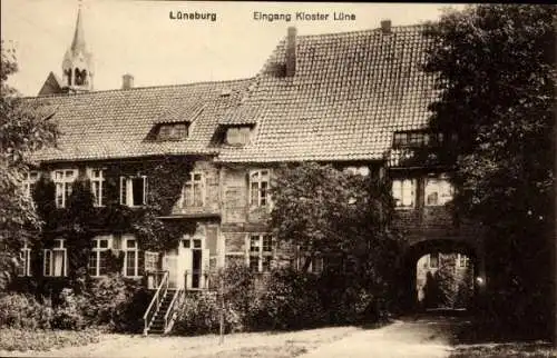 Ak Lüneburg in Niedersachsen, Kloster Lüne, Eingang