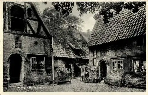 Ak Lüneburg in Niedersachsen, Roter Hahn