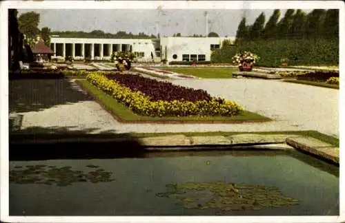 Ak Essen im Ruhrgebiet, Reichsgartenschau, Farbenterrassen