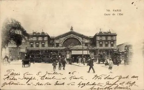 Ak Paris, Gare de l’Est