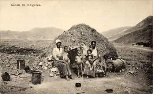 Ak Kap Verde, Cubata de indigenas