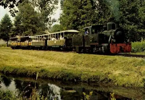 Ak Le Chemin de Fer Forestier d'Abreschviller, Lokomotive 030 Jung 1944