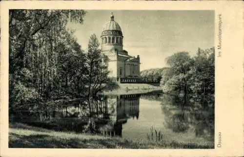 Ak Dessau in Sachsen Anhalt, Mausoleumspark