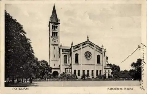 Ak Potsdam, Katholische Kirche