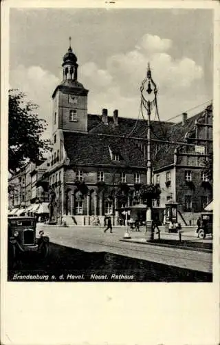 Ak Brandenburg an der Havel, Neustädisches Rathaus