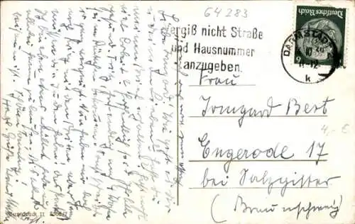 Ak Darmstadt in Hessen, Marktplatz, Rathaus, Stadtkirche