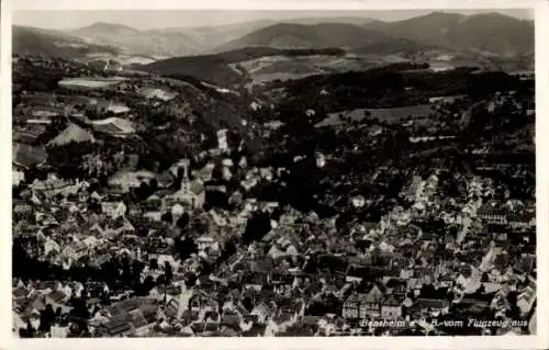 Ak Bensheim an der Bergstraße, Gesamtansicht, Fliegeraufnahme