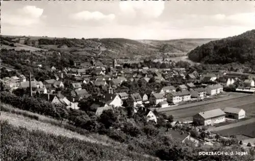 Ak Dörzbach an der Jagst Württemberg, Gesamtansicht