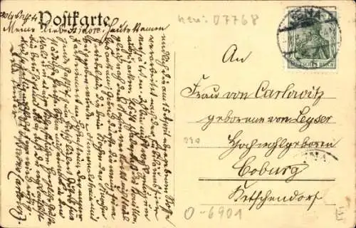 Ak Hummelshain in Thüringen, Schloss