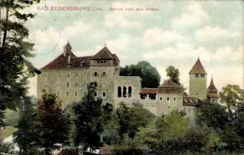 Ak Elgersburg in Thüringen, Schloss nach dem Umbau