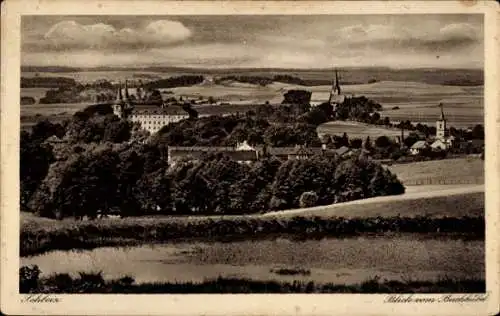 Ak Schleiz im Vogtland Thüringen, Blick vom Buchhübel