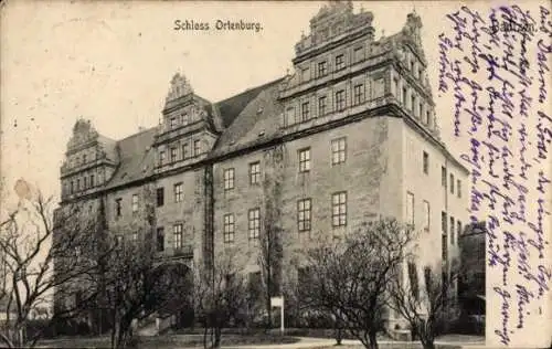 Ak Bautzen in der Oberlausitz, Schloss Ortenburg